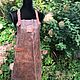 Barbecue apron, genuine leather, Holland, Vintage homewear, Arnhem,  Фото №1