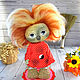 Domovenok Kuzya, grimy. Author's textile doll, interior. Stuffed Toys. piskunovadolls. Online shopping on My Livemaster.  Фото №2