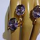 Set of AMETHYST gold Melchior,1995,new.BEAUTY!, Vintage jewelry sets, Moscow,  Фото №1