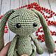 Bunny-a friend knitted, Stuffed Toys, Vsevolozhsk,  Фото №1