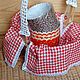 Basket with napkin in country style Easter basket. Basket. Studio Villa-Oliva. My Livemaster. Фото №4