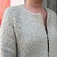 Жакет из шерсти букле. Жакеты. Elena Gorokhova brand. Интернет-магазин Ярмарка Мастеров.  Фото №2