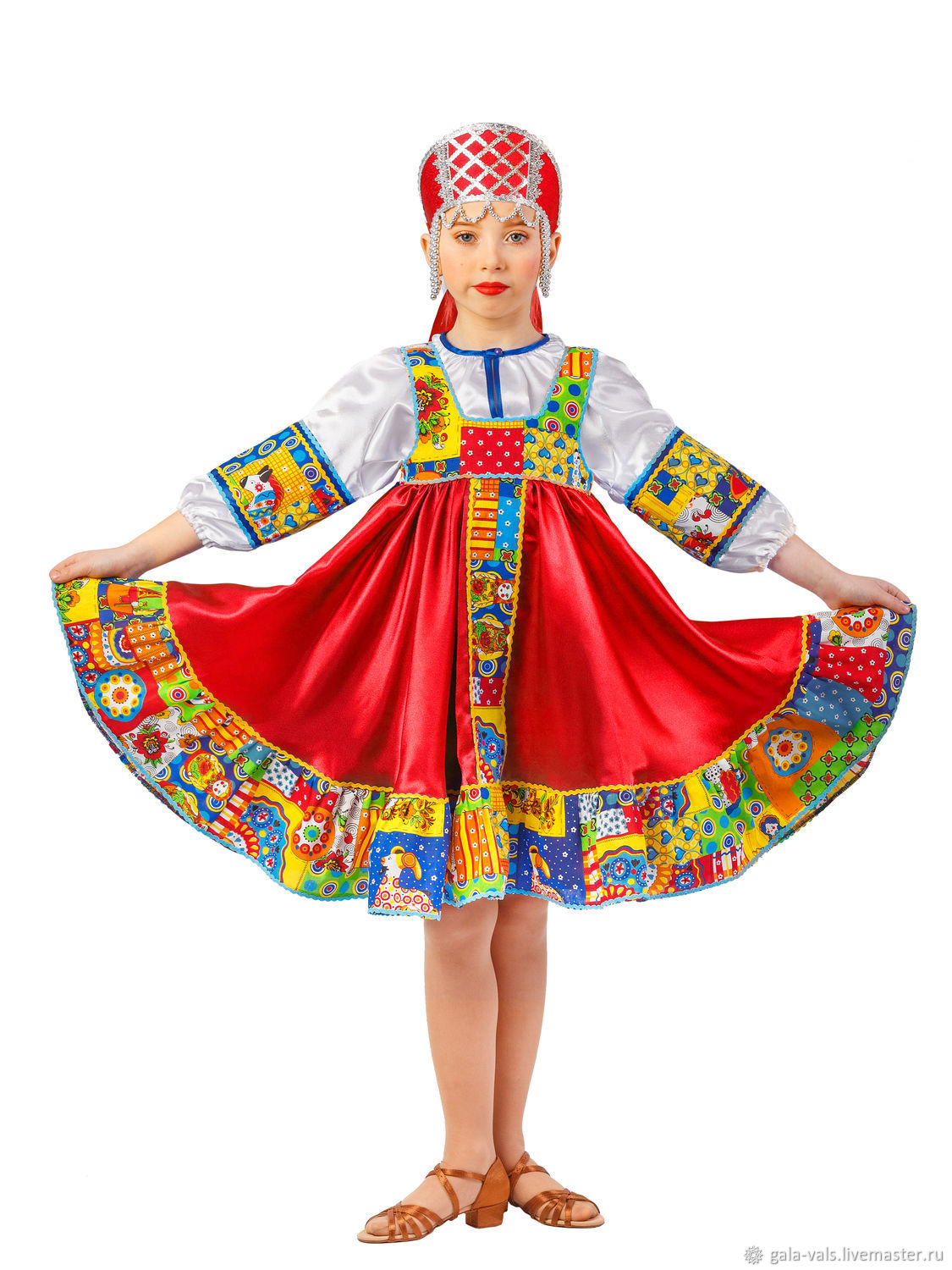 Костюм для русского народного танца для девочки