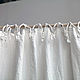Decorative linen curtain. 100% linen. Softened, Curtains, Minsk,  Фото №1