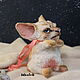 Teddy Animals: Kitten devon rex Chloe. Teddy Toys. Irina Fedi Toys creations. Online shopping on My Livemaster.  Фото №2