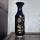 Flower vase, porcelain, cobalt, Germany, KPM 1960-70(1908), Vintage vases, Tyumen,  Фото №1