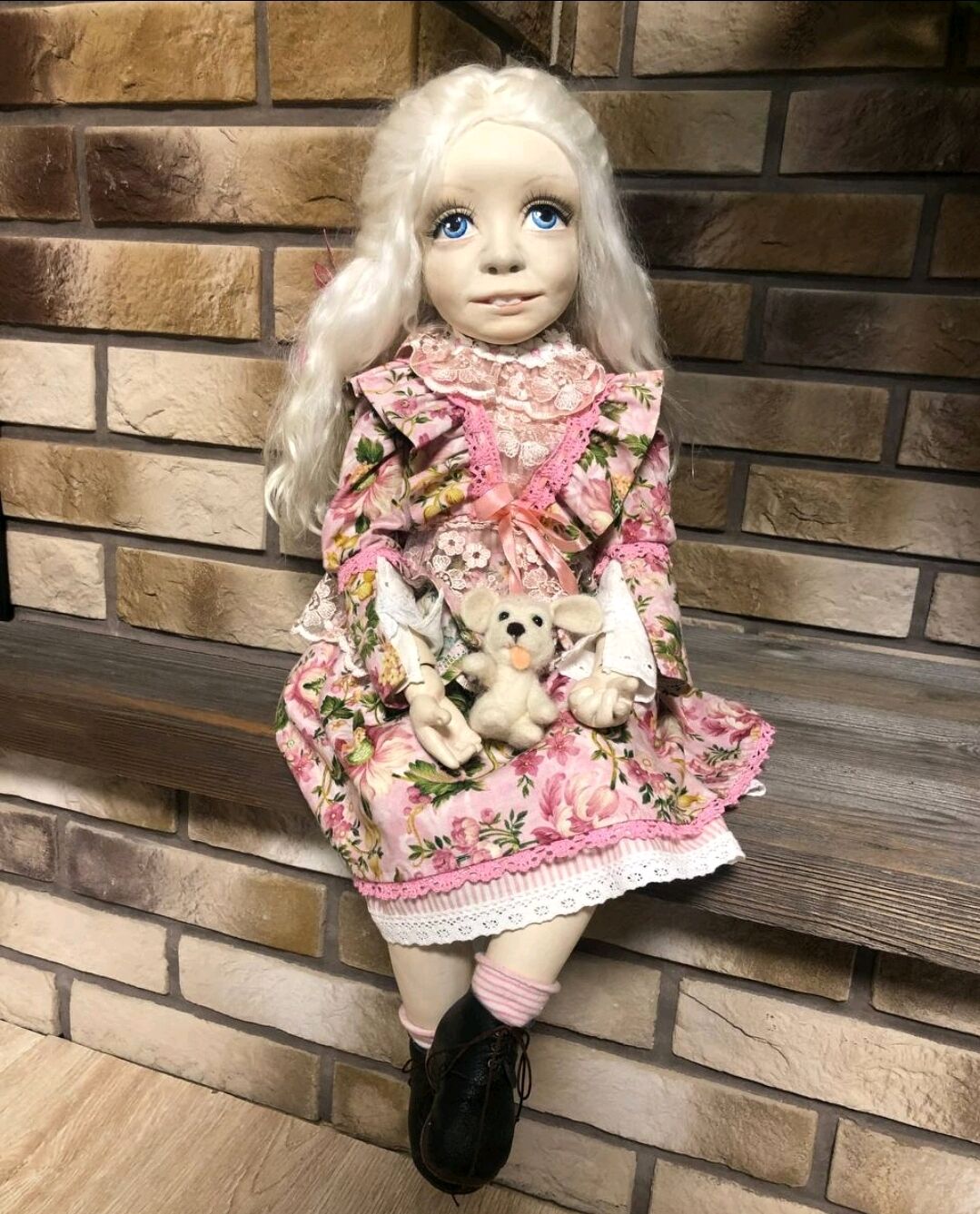 Соня -интерьерная кукла, ручной работы, сделанная в единственном экз, Интерьерная кукла, Алапаевск,  Фото №1