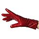 Order Size 7.5. Winter gloves made of genuine red leather with decor. Butichok from N.. Livemaster. . Vintage gloves Фото №3