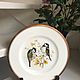 Decorative plate, 'Titmice', England, Decorative vintage plates, Arnhem,  Фото №1