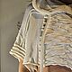  Вязанная белая кофта накидка "Молочная дымка". Кофты. Knit_Style. Интернет-магазин Ярмарка Мастеров.  Фото №2
