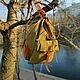 Handmade leather Backpack Art 130. Any colors. wizard Max Sharov. Backpacks. MAX GINGER. My Livemaster. Фото №6