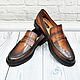 Loafers made of genuine leather, 100% handmade, custom made!. Loafers. SHOES&BAGS. My Livemaster. Фото №5