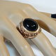 Order Ring with agate. Handwork of jewelry.. Livemaster. . Vintage ring Фото №3