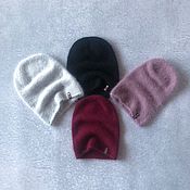 Аксессуары handmade. Livemaster - original item Hat beanie from the wool of mink. Handmade.