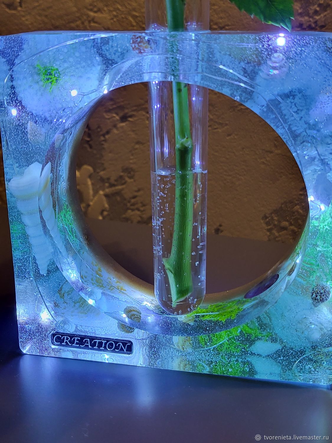 Ваза из эпоксидной смолы в интернет-магазине на Ярмарке Мастеров | Вазы ...