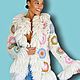 coat: Knitted short coat with fur. Coats. Crochet clothing. Olesya Petrova. Online shopping on My Livemaster.  Фото №2