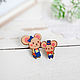 Paired 'Mouse' icon for mom and baby, Badge, Chaikovsky,  Фото №1