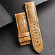 Crocodile Leather Watch Strap 24 mm (20), Watch Straps, St. Petersburg,  Фото №1