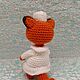 Кошка доктор амигуруми. Амигуруми куклы и игрушки. РАДМИЛА. Ярмарка Мастеров.  Фото №6
