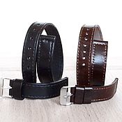 Украшения handmade. Livemaster - original item Double Wrap Leather Watch Strap, Custom Wristwatch Leather. Handmade.