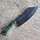 Knife-chopper 'Orc' 95h18 j10. Knives. Artesaos e Fortuna. Online shopping on My Livemaster.  Фото №2