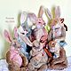 Hare Teddy Solomon rabbit collectible author's Bunny Easter. Teddy Toys. NatalyTools (natalytools). My Livemaster. Фото №4