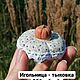 Игольница тыковка с декором из полимерной глины, Игольницы, Пушкино,  Фото №1