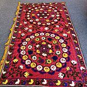 Для дома и интерьера handmade. Livemaster - original item Uzbek vintage suzani. blanket. Panels. SZT026. Handmade.