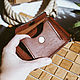 Wallet mens leather money clip ORLEANS SENIOR, Clamps, Volgograd,  Фото №1