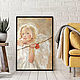 Order Angel of love, fantasy picture love, Cupid, Cupid. myfoxyart (MyFoxyArt). Livemaster. . Pictures Фото №3