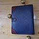 Leather notebook with rings A5. Notebooks. crecca. My Livemaster. Фото №6