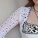 White lace Bolero knitted 'Diamond'. Boleros. CUTE-KNIT by Nata Onipchenko. Online shopping on My Livemaster.  Фото №2