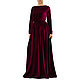 Elegant evening dress made of velvet - ' FAIRY', Dresses, Sofia,  Фото №1