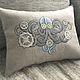 Decorative pillows with embroidery. Pillow. Happiness details. My Livemaster. Фото №6