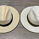 Белые шляпы федора с маленькими полями. Шляпы. МодаВойлок (moda-voilok). Интернет-магазин Ярмарка Мастеров.  Фото №2