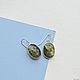 Silver earrings with Labradorite. 925 sterling silver, labradorite. Earrings. Ginger Squirrel. My Livemaster. Фото №5