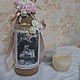 Декор шампанского на Кашемировую свадьбу (47 лет), Подарки, Москва,  Фото №1