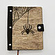 Order Notebook A6 made of wood and genuine leather. semejnaya-masterskaya-bambuk. Livemaster. . Notebooks Фото №3
