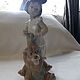 Девочка со львенком, Lladro, Статуэтка, Сочи,  Фото №1