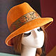  КАФЕ "ХУРМА". Шляпы. Лидия Бондарева (Right Hats). Интернет-магазин Ярмарка Мастеров.  Фото №2