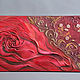 Oil painting with rose. Pictures. Olesy Losygina. Online shopping on My Livemaster.  Фото №2
