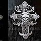 Biker large patch on the jacket /back Cross. Patches. shevronarmy. My Livemaster. Фото №5
