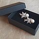Серьги классические "Орхидея "- 2 Жемчуг Shell Pearl. Серьги классические. Tatyana's Jewelry for the soul. Интернет-магазин Ярмарка Мастеров.  Фото №2