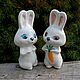  Bunny. Figurines. Mila. Online shopping on My Livemaster.  Фото №2