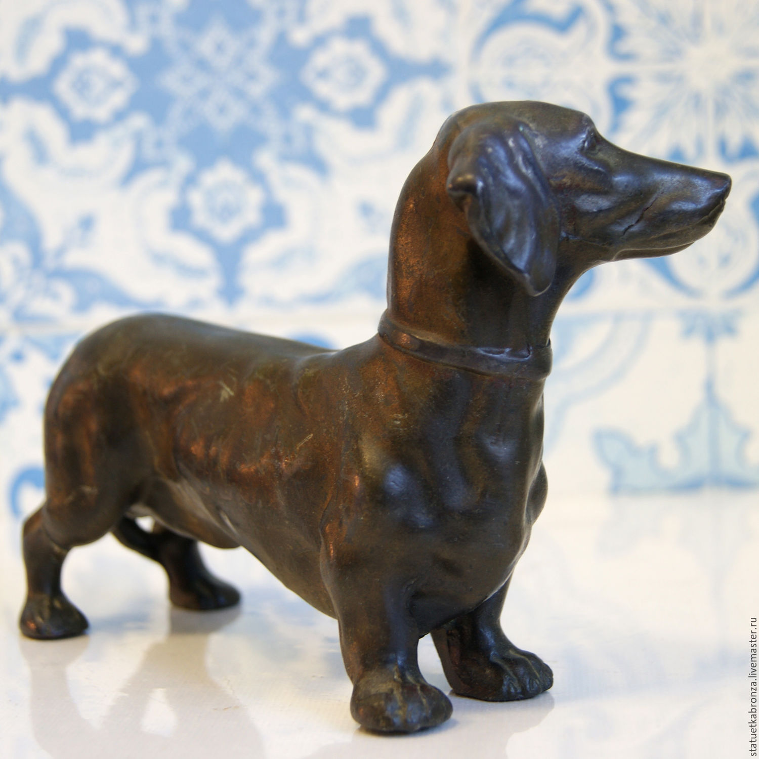 Figurine Dachshund купить на Ярмарке Мастеров Vintage