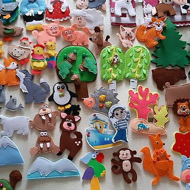 Куклы и игрушки ручной работы. Ярмарка Мастеров - ручная работа Развивающая книжка.. Handmade.