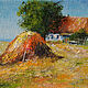  ' Stozhok' miniature in oil, Pictures, Ekaterinburg,  Фото №1