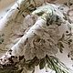 Льняная ткань для штор розы тюльпаны Sanderson, Англия лен. Ткани. 'Эксклюзивные английские ткани'. Ярмарка Мастеров.  Фото №4