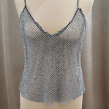 Одежда ручной работы. Ярмарка Мастеров - ручная работа Топ с кристаллами!. Handmade.