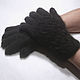 Двойные перчатки женские из собачьей шерсти, Перчатки, Клин,  Фото №1